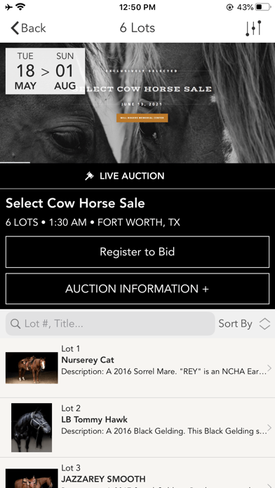 Horseman’s Choice LLC. Screenshot
