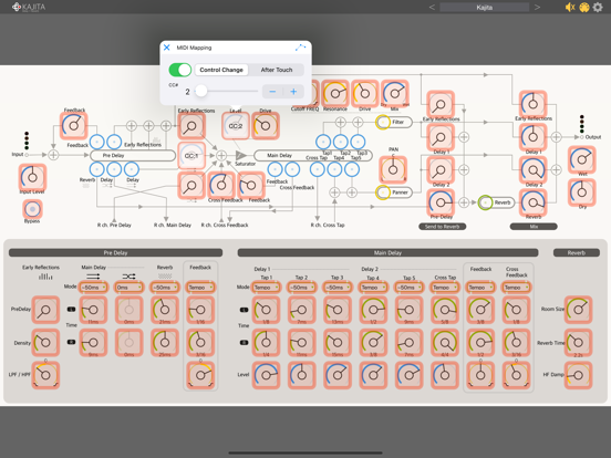 Kajita - AUv3 Plug-in Effect iPad app afbeelding 9