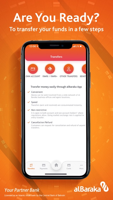 Al Baraka Bahrain Screenshot