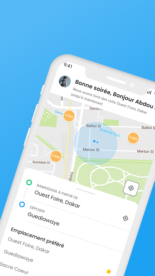 #4. Wallis Pickup and Delivery App (iOS) 由: Ajit