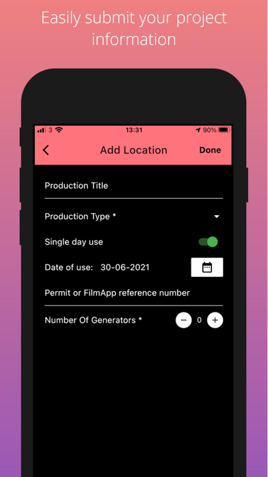 The Generator Project Screenshot