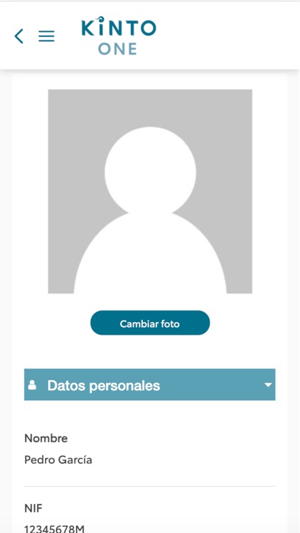 Kinto One: Portal de clientes screenshot-8