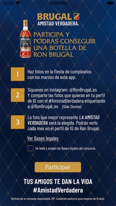 Screenshot #1 pour Brugal Amistad Verdadera