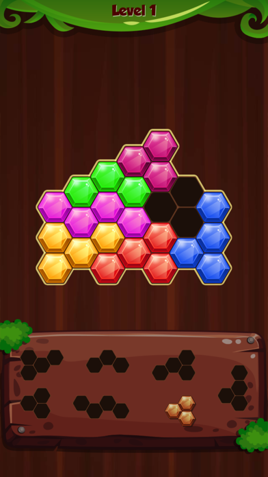 Screenshot #1 pour Hexa Puzzle DX