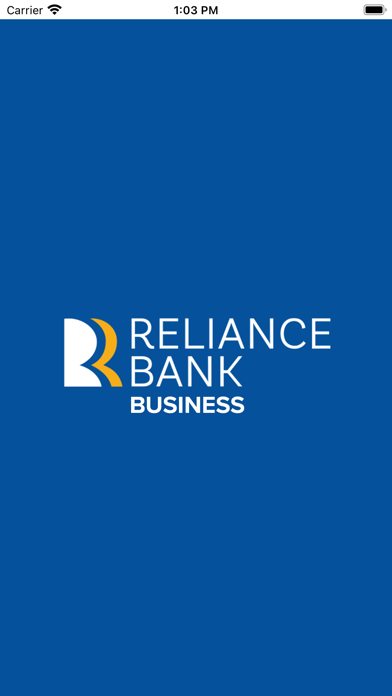 Reliance Bank Business Banking Screenshot