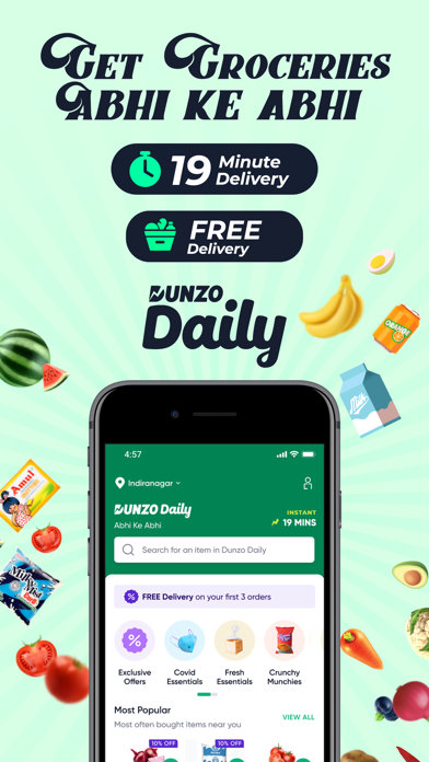 How to cancel & delete Dunzo: 24x7 delivery from iphone & ipad 1