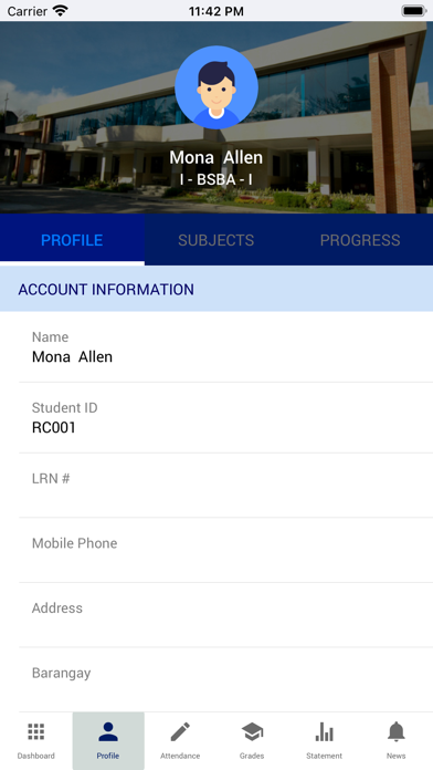 Rogationist College Screenshot