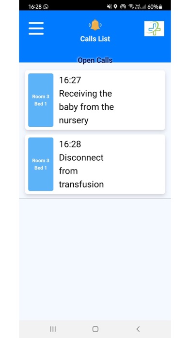 Hospicall Nurse Screenshot