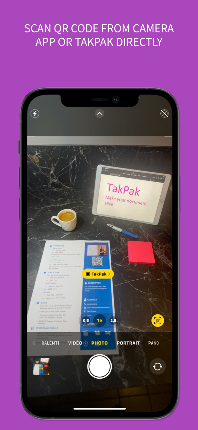Takpak AR Document Video Maker