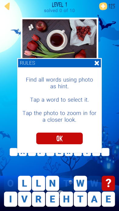 Spooky Words Screenshot