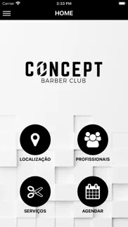 concept barber club iphone screenshot 1