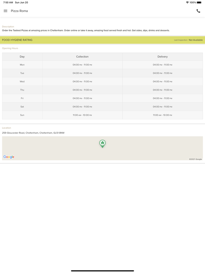 Pizza Roma - Cheltenham