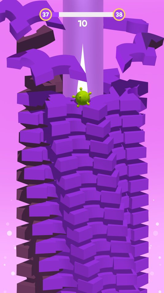 #2. Stack Ball - Helix Crush 3D (iOS) 由: Bohdan Davydiuk