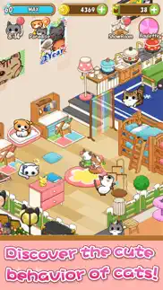 cat room - cute cat games iphone screenshot 2