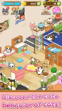Game screenshot Cat Room - Cute Cat Games apk