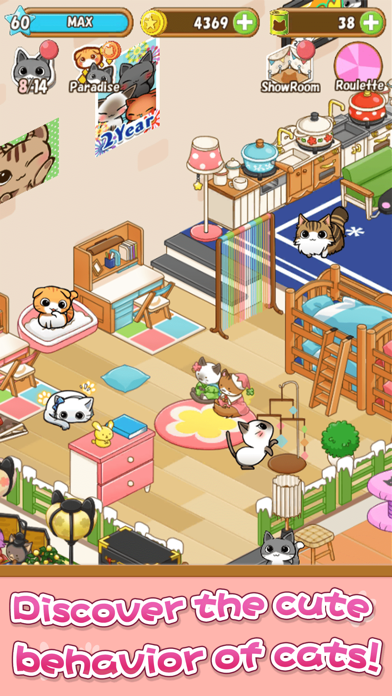 Cat Room - Cute Cat Games Screenshot