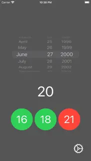 simple age calculator iphone screenshot 3