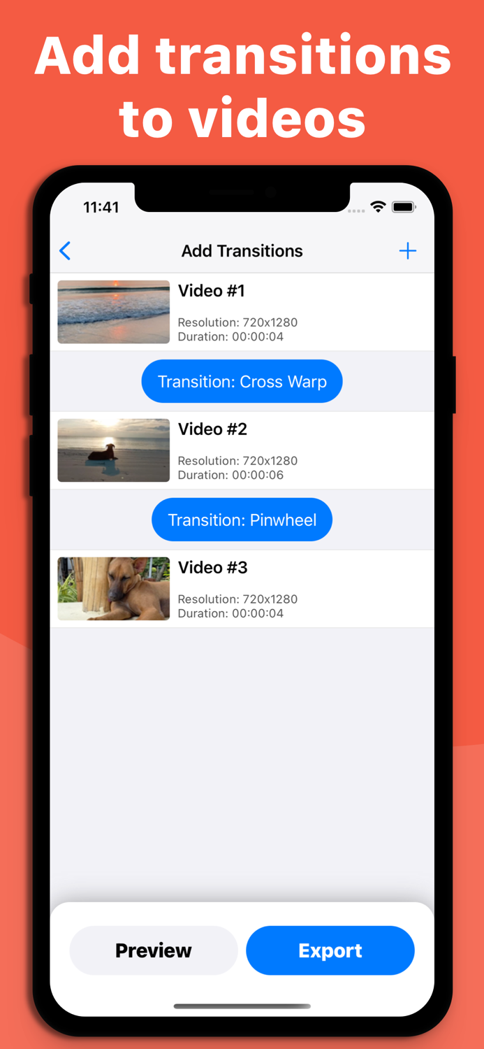 Transitions Video Effects