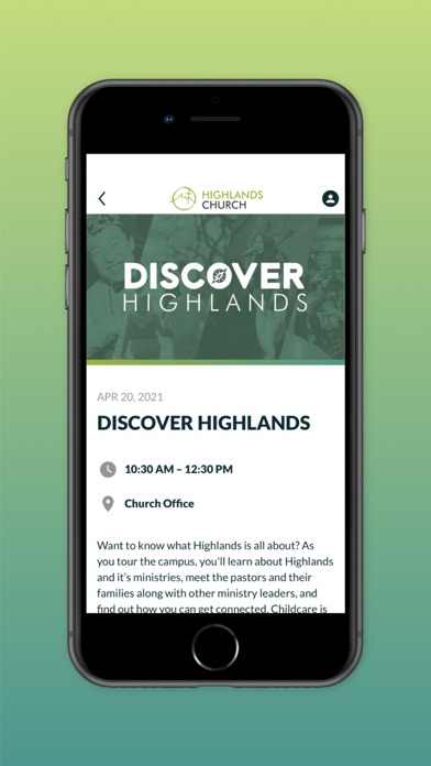 Highlands Church AZ Screenshot