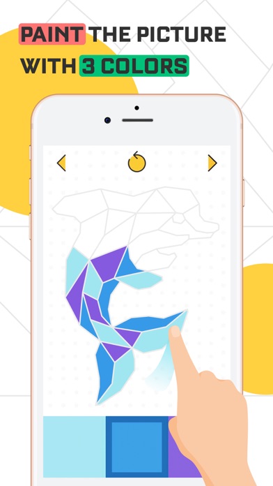 Poly Painter Coloring Book Screenshot