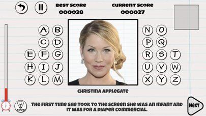 Hangman Celebrity Edition Screenshot