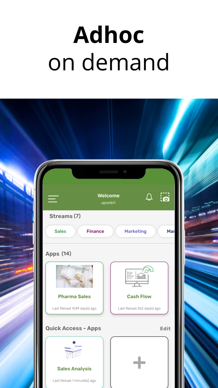 uponBI for Qlik Sense