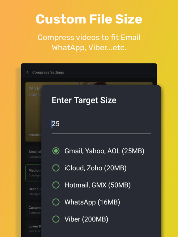 Screenshot #4 pour Video Compress - ShrinkVid