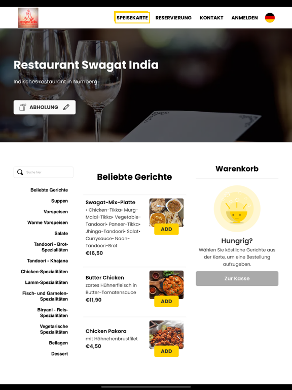 Screenshot #5 pour Restaurant Swagat India