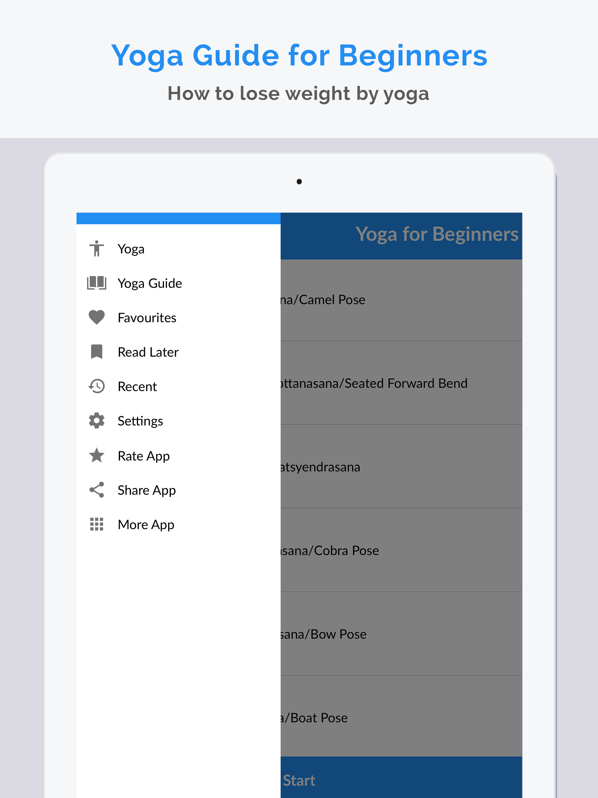 Yoga for Weight Loss, Fitness screenshot 11