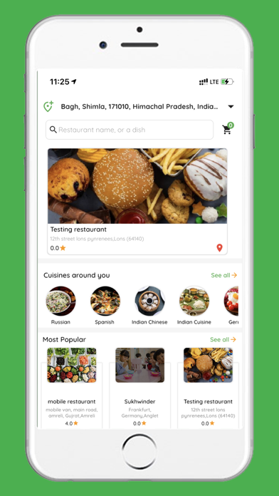 Foodelivery Screenshot
