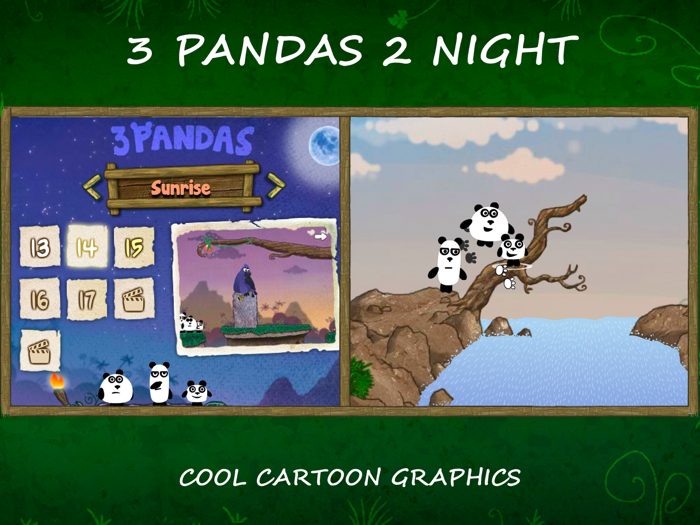 3 Pandas 2 Night - Logic Game