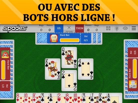 Screenshot #6 pour Spades En Ligne: Jeu de Cartes