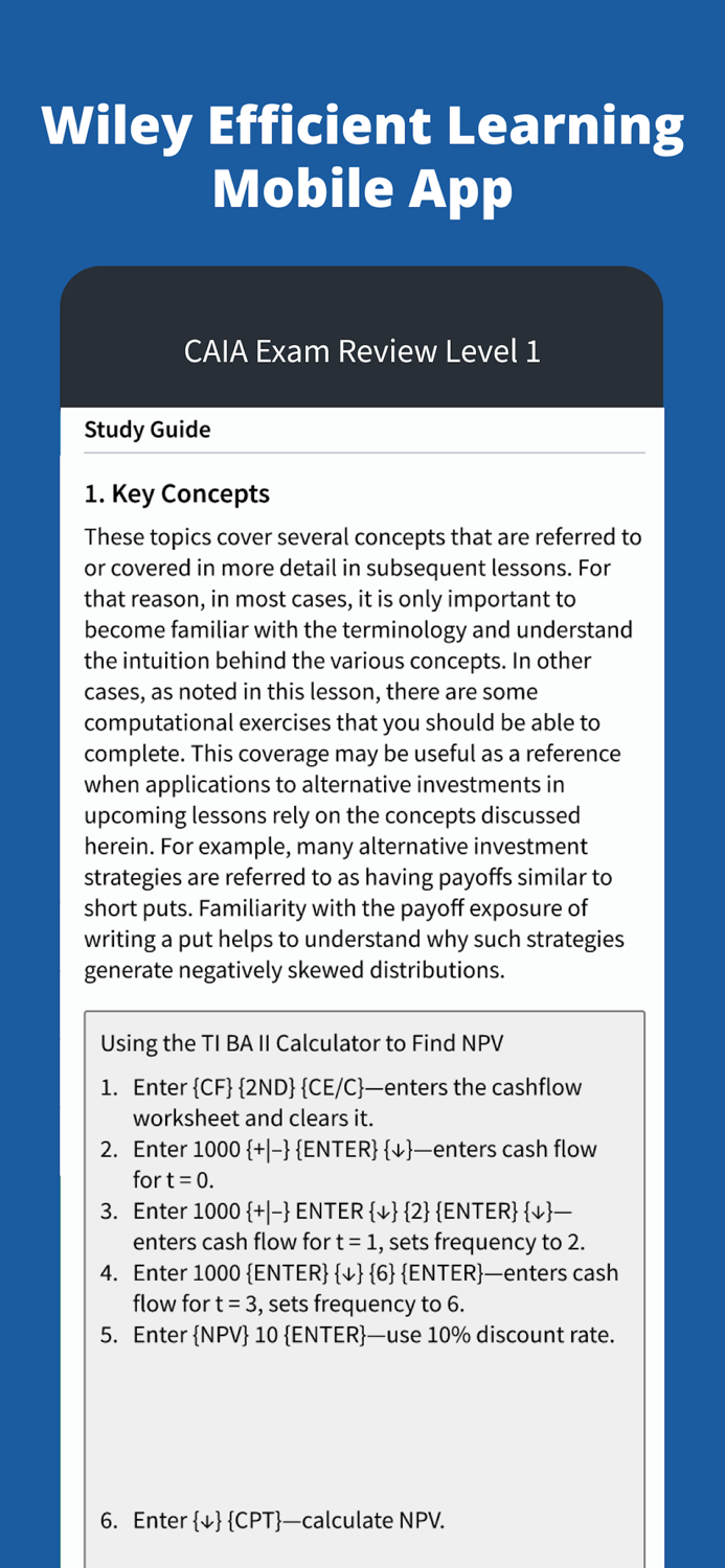 Wiley Efficient Learning