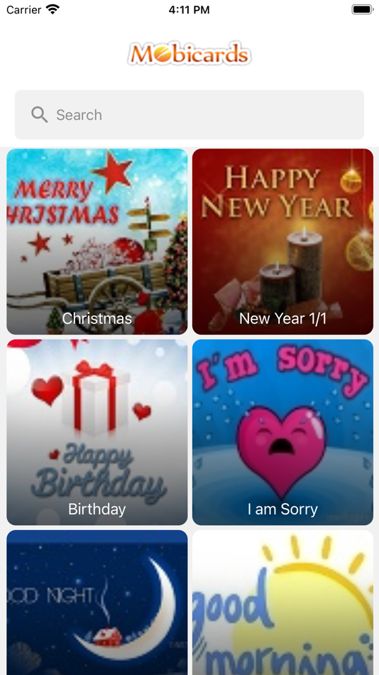 E-cards & Greetings - 1.4 - (iOS)