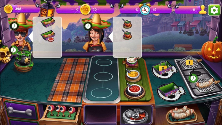 Cooking Fast Halloween screenshot-3