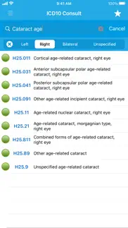 icd10 consult iphone screenshot 2