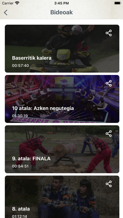 Baserria EITB Screenshot
