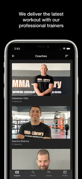 Game screenshot MMA Library hack