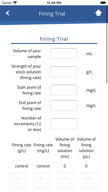 AWRI Winemaking Calculators screenshot 5 of 5