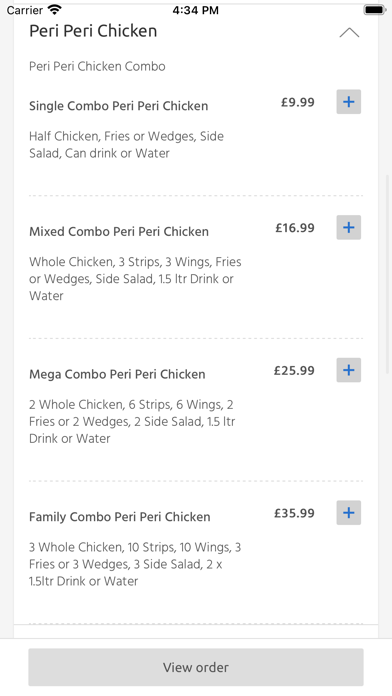 Peri Peri Near Me, Worthing Screenshot