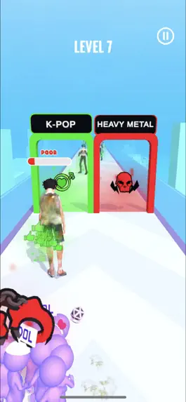 Game screenshot K-pop Run apk