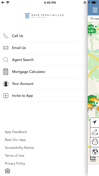 Dave Perry-Miller Real Estate Screenshot