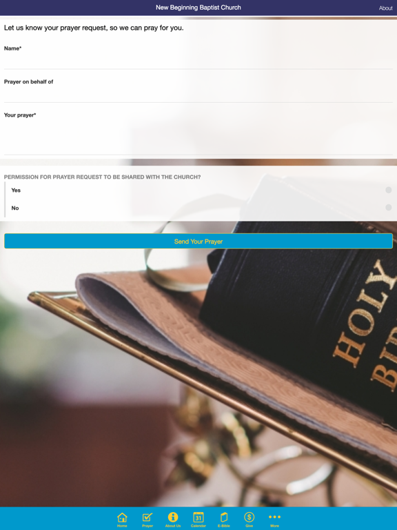 Screenshot #5 pour New Beginning Baptist Church