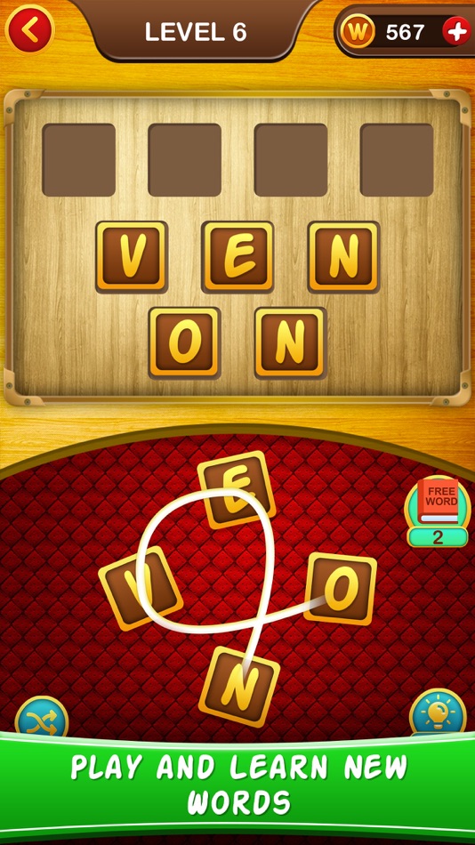 #3. Word Puzzle : Word Connect (iOS) By: Hardik lukhi