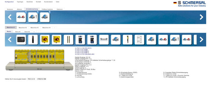PROTECT PSC1 configurator