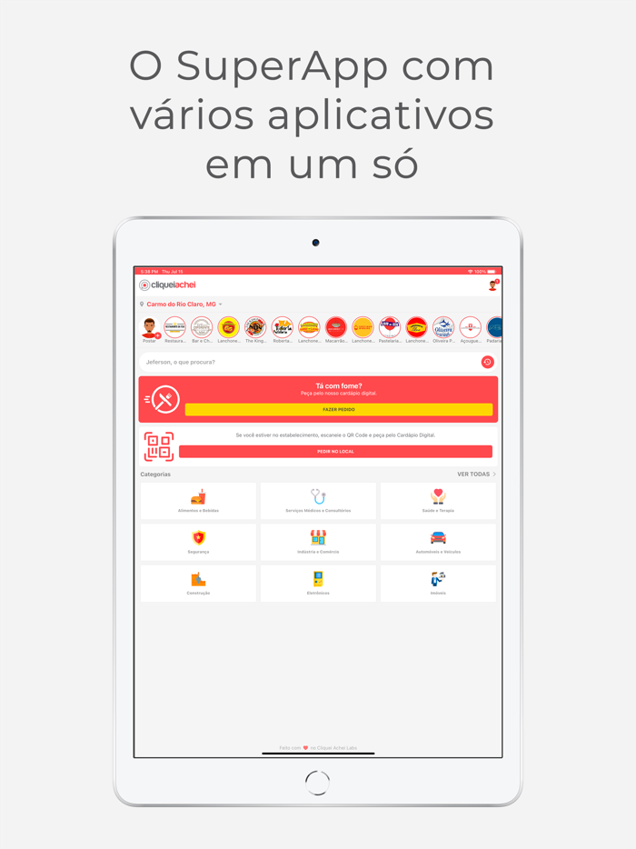Cliquei Achei SuperApp
