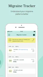 cove: migraine & headache care iphone screenshot 2