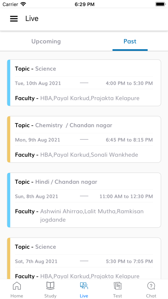 #2. Hemant Bora Academy (iOS) 由: Eduspace Technologies Pvt Ltd