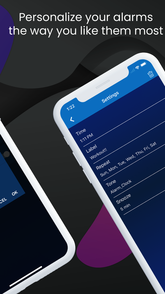 #4. Smart Alarm Clock - Wake Me Up (iOS) Με: Loopbots Technology