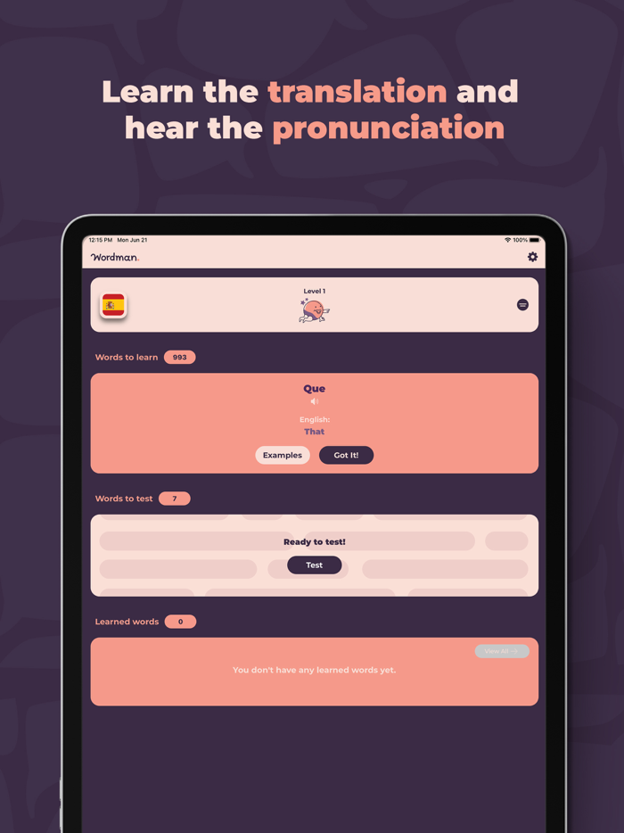 Wordman - Learn 1000 Words